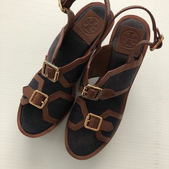 Tory Burch Platform Wedge sandals - Picture 5 of 11